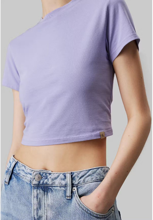 CLEAN CROPPED SHORT SLEEVE TEE