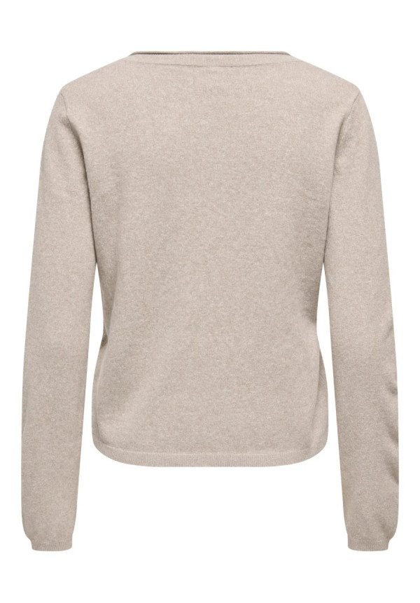 ONLLOYAL LIFE LS V-NECK PULLO KNT NOOS