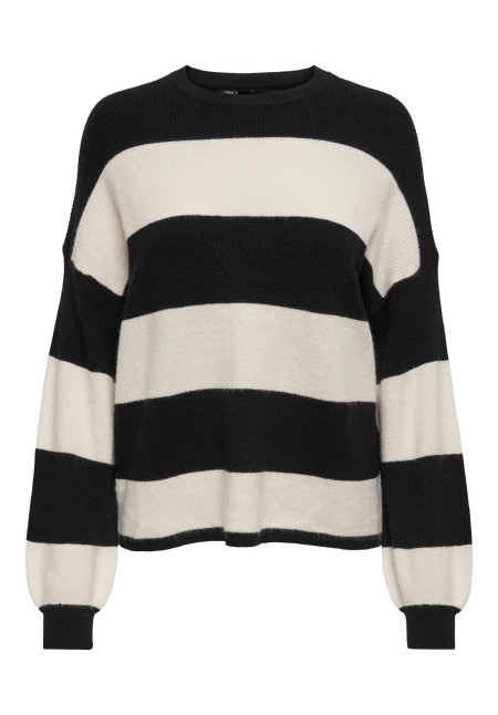 ONLATIA L/S STRIPE PULLOV KNT NOOS