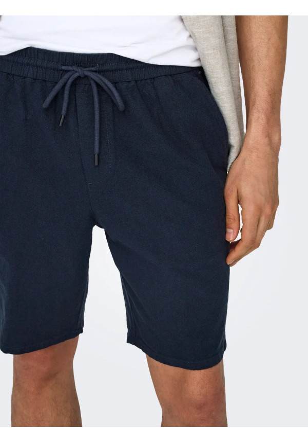 ONSLINUS 0007 COT LIN SHORTS NOOS