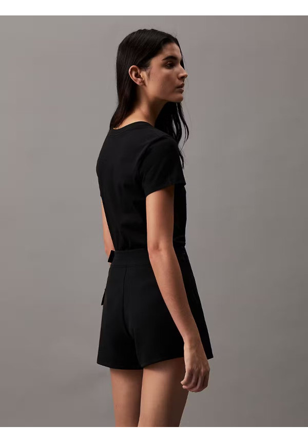 CK EMBROIDERY SLIM TEE