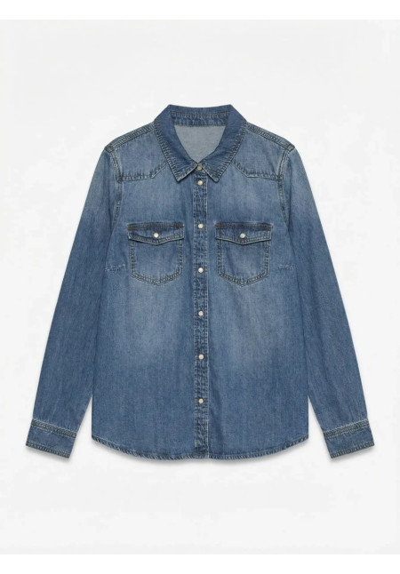 VMMARIA LS DENIM SLIM SHIRT MIX NOOS