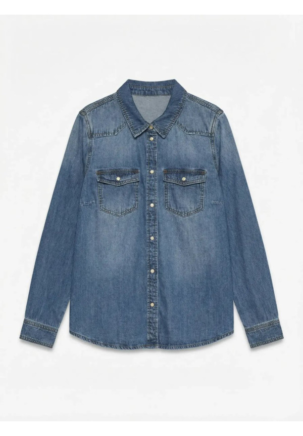 VMMARIA LS DENIM SLIM SHIRT MIX NOOS