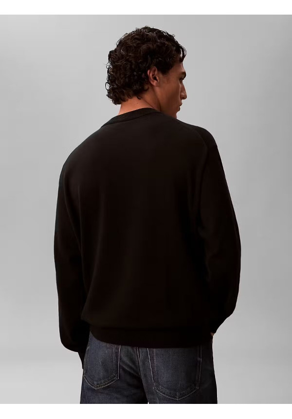 LS EZ COTTON CREWNK SWEATER 12GG