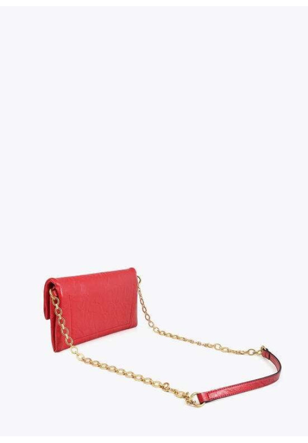 Bandolera con solapa pliegues