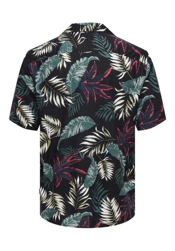 ONSWAYNE LIFE AOP SS VISCOSE SHIRT NOOS