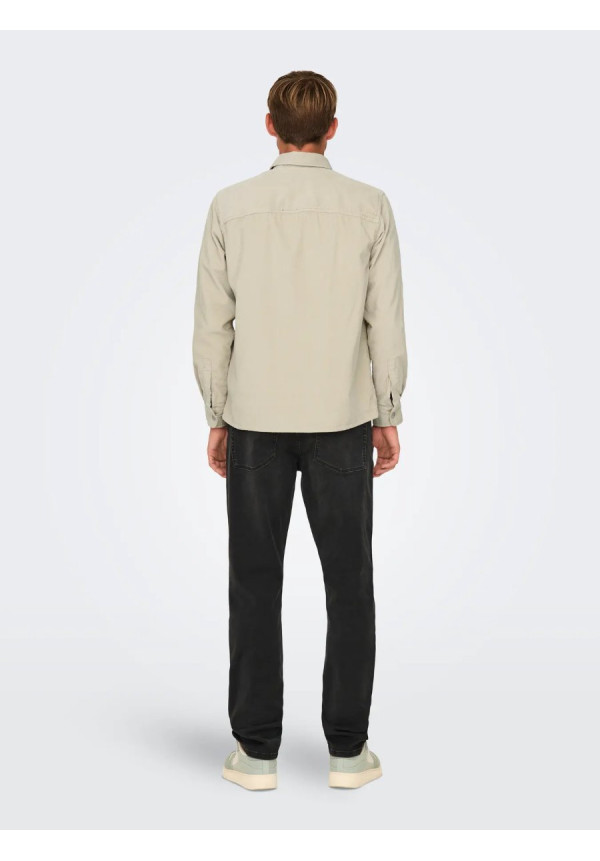 ONSALP 14W RLX 2PKT WASHD CORD ZIP NOOS