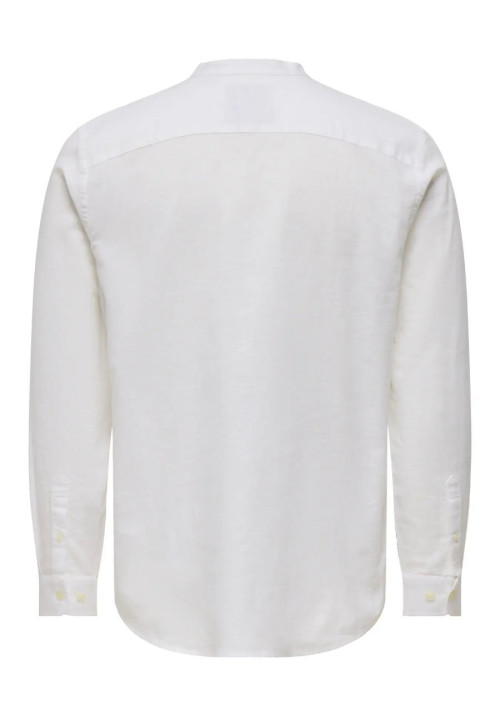 ONSCAIDEN LIFE LS LINEN BLEND MAO NOOS