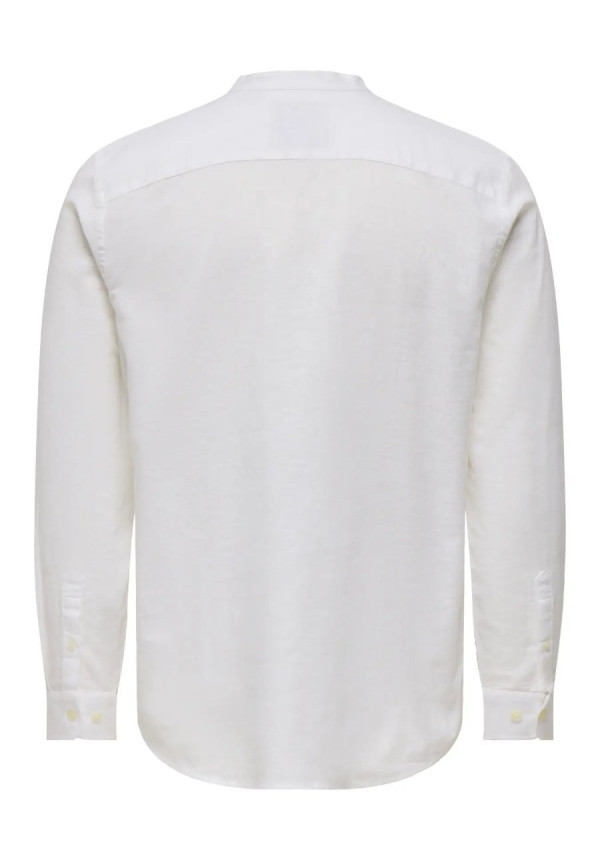 ONSCAIDEN LIFE LS LINEN BLEND MAO NOOS