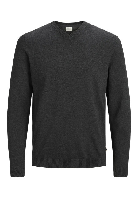 JJEBASIC KNIT V-NECK NOOS