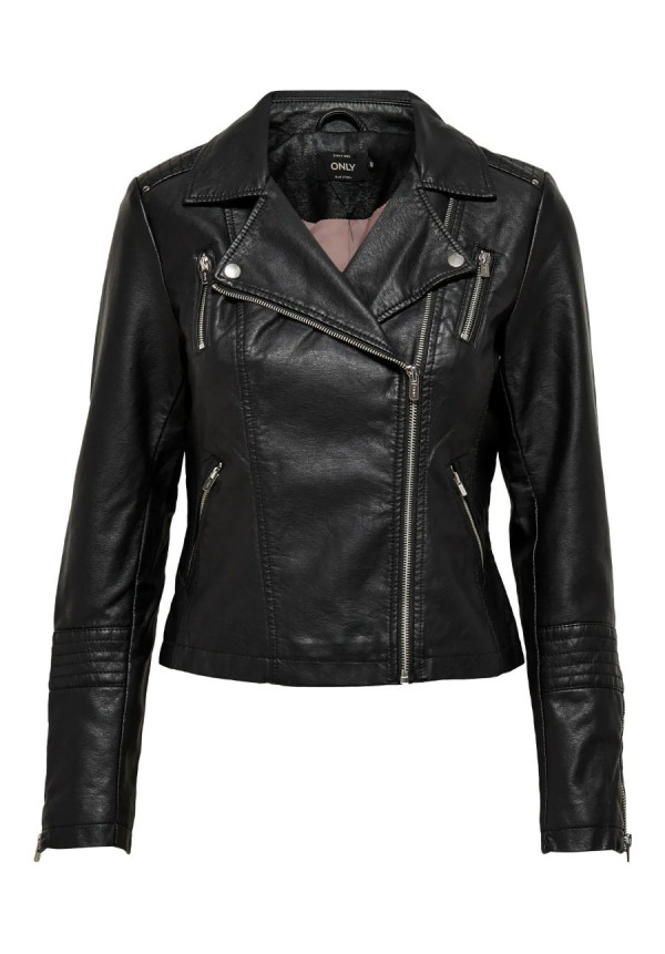 ONLGEMMA FAUX LEATHER BIKER OTW NOOS