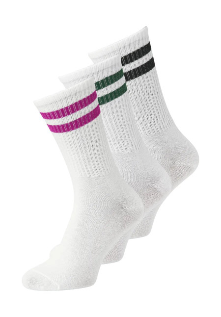 JXBASIC TENNIS SOCK 3-PACK ACC NOOS