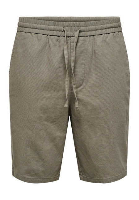 ONSLINUS 0007 COT LIN SHORTS NOOS