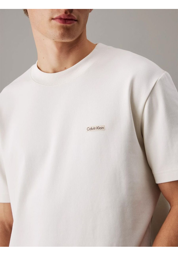 Camiseta con Etiqueta Marca Calvin Klein