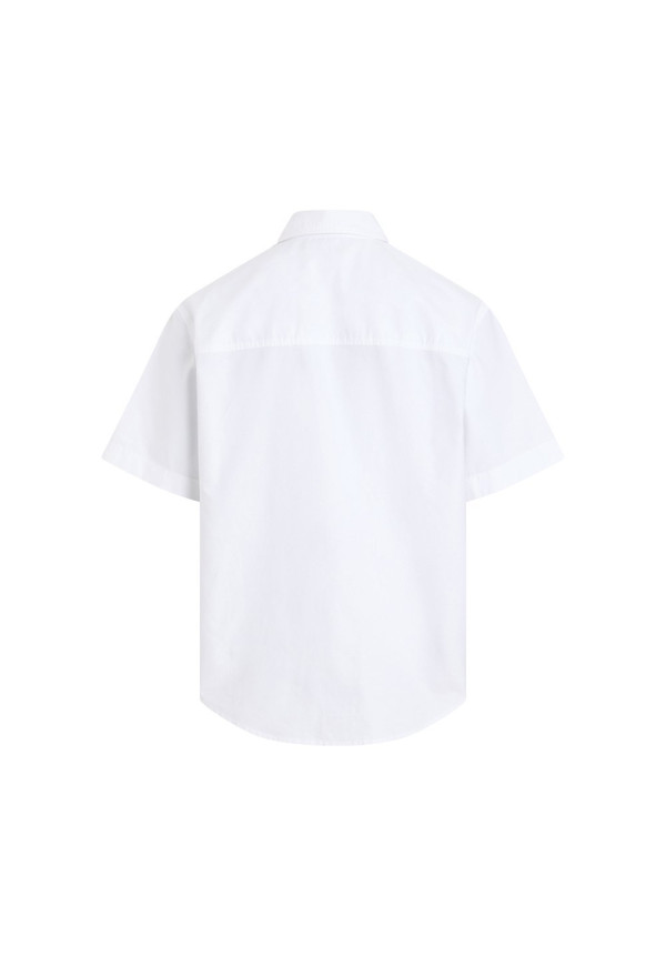 Camisa de manga corta Calvin Klein blanca Oxford SS