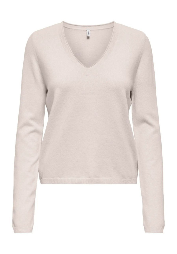 ONLLOYAL LIFE LS V-NECK PULLO KNT NOOS