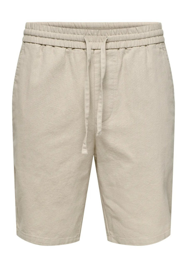 ONSLINUS 0007 COT LIN SHORTS NOOS