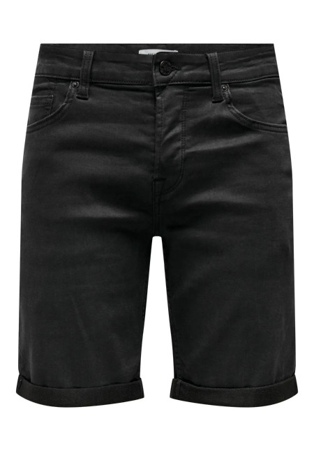 ONSPLY BLK JOG 8581 PIM DNM SHORTS NOOS