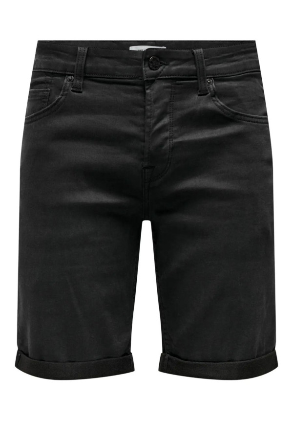ONSPLY BLK JOG 8581 PIM DNM SHORTS NOOS