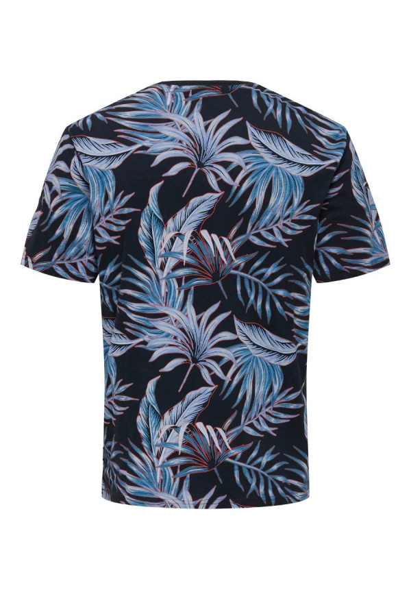 ONSKASH REG LEAF AOP SS TEE