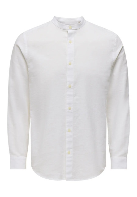ONSCAIDEN LIFE LS LINEN BLEND MAO NOOS