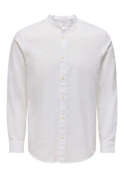 ONSCAIDEN LIFE LS LINEN BLEND MAO NOOS