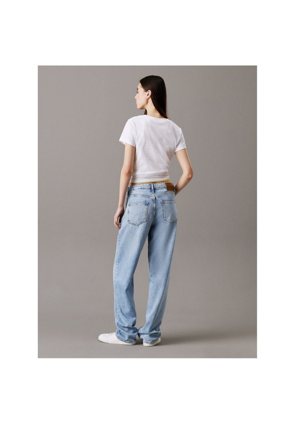 Camiseta Calvin Klein Jeans Gradient blanco para Mujer