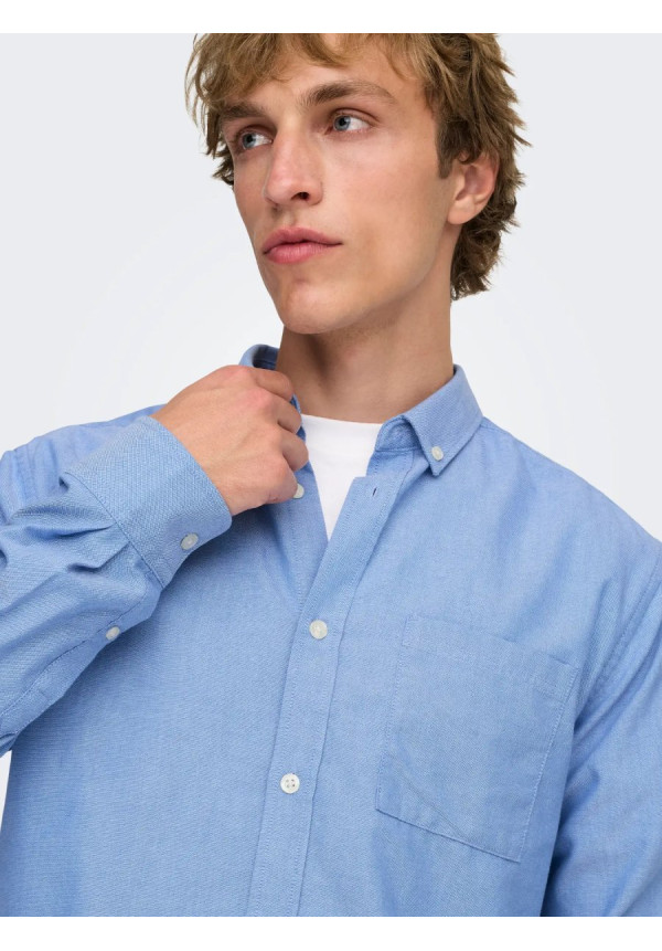 ONSALVARO SLIM LS OXFORD SHIRT NOOS