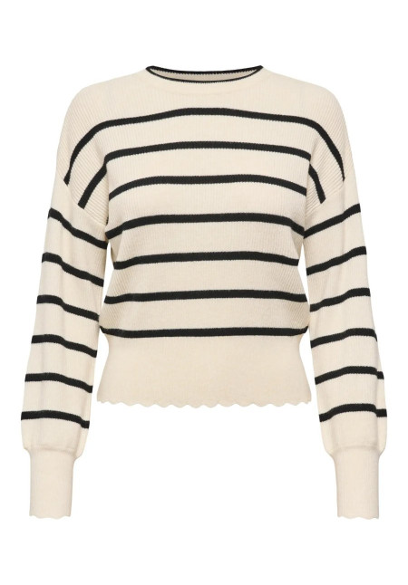 ONLIBI LIFE LS O-NECK KNT NOOS