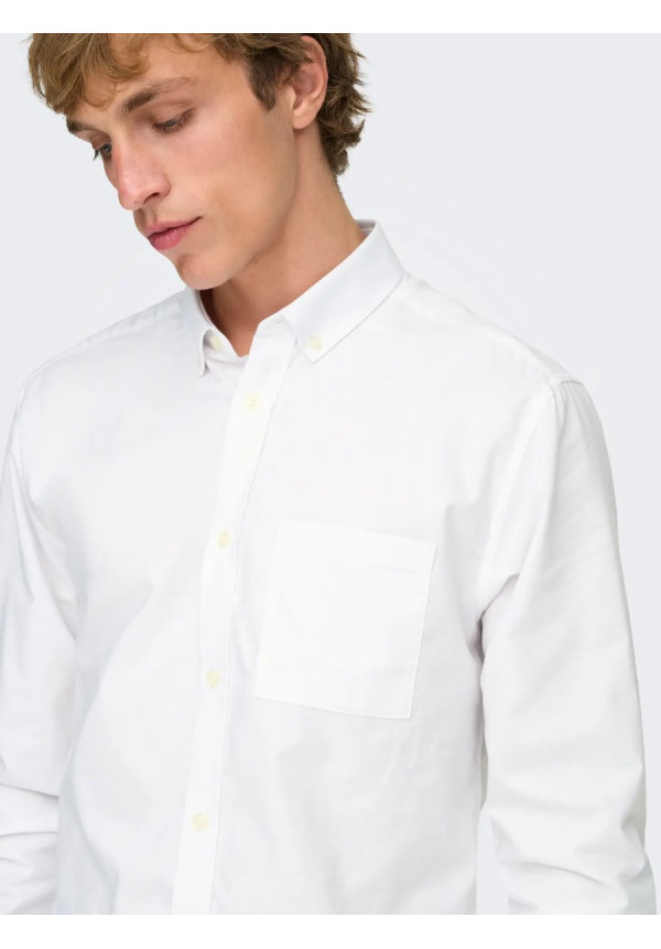 ONSALVARO SLIM LS OXFORD SHIRT NOOS