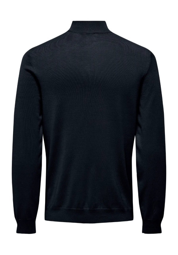 ONSWYLER LIFE REG 14 HALF ZIP KNIT NOOS
