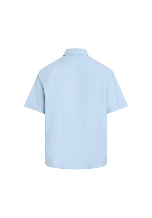 Calvin Klein Jeans Camisa Azul Hombre Oxford