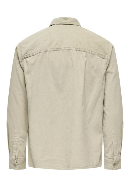 ONSALP 14W RLX 2PKT WASHD CORD ZIP NOOS