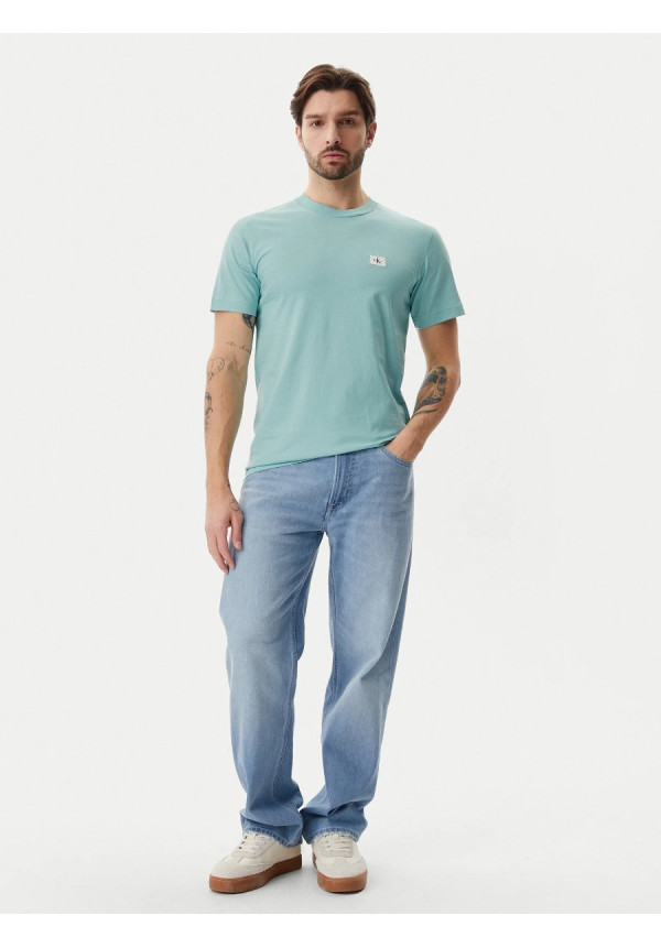 Camiseta Calvin Klein Jeans con Etiqueta Tejida