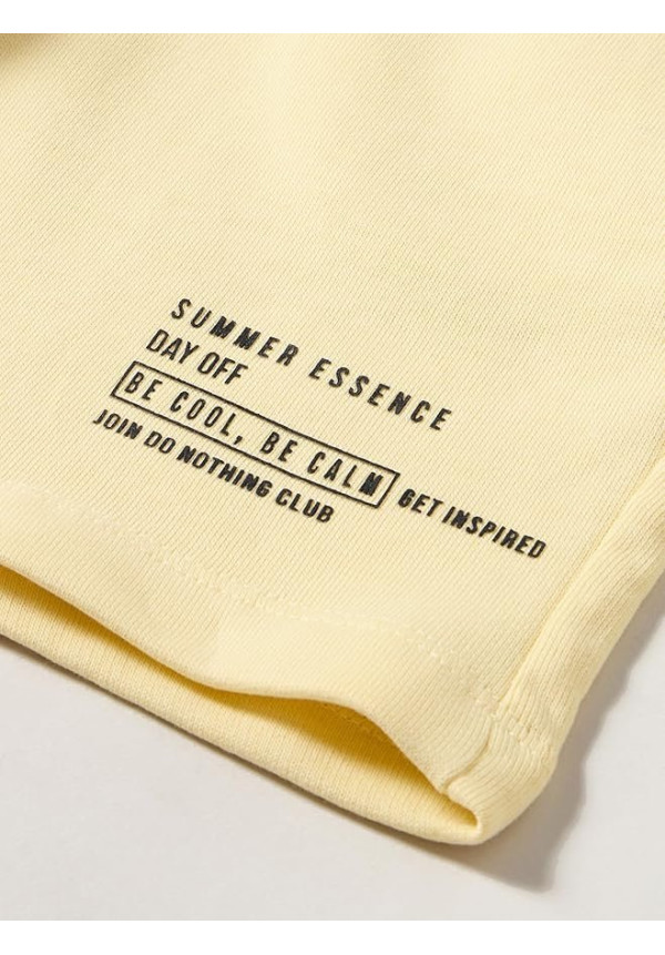 Pantalones Cortos de chándal Niños Double Cream