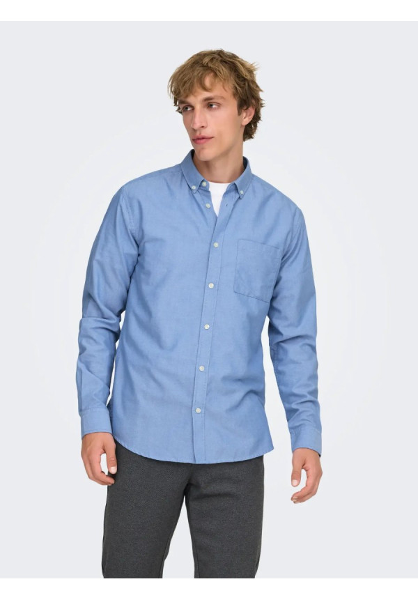 ONSALVARO SLIM LS OXFORD SHIRT NOOS