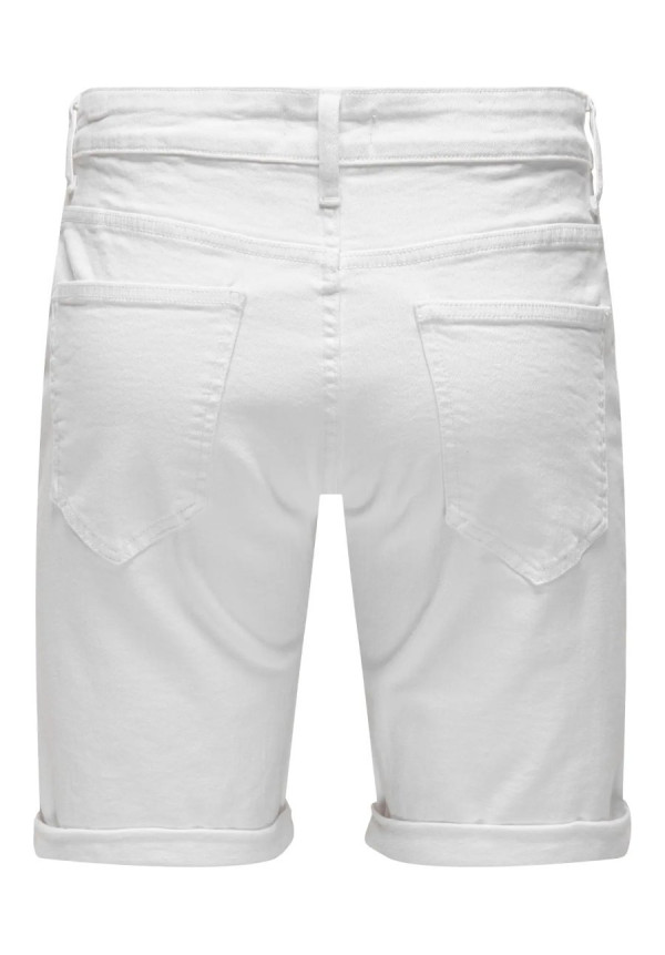 ONSPLY WHITE 9297 AZG DNM SHORTS NOOS