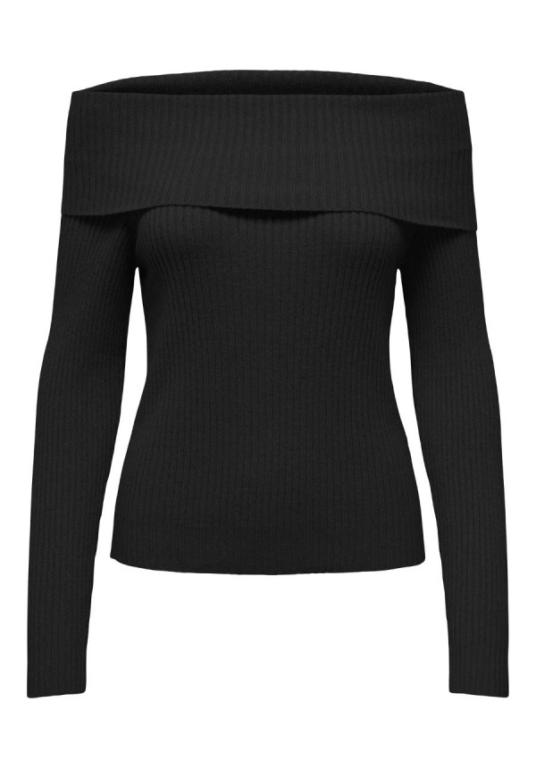 ONLKATIA LIFE LS OFF SHOULDER KNT NOOS