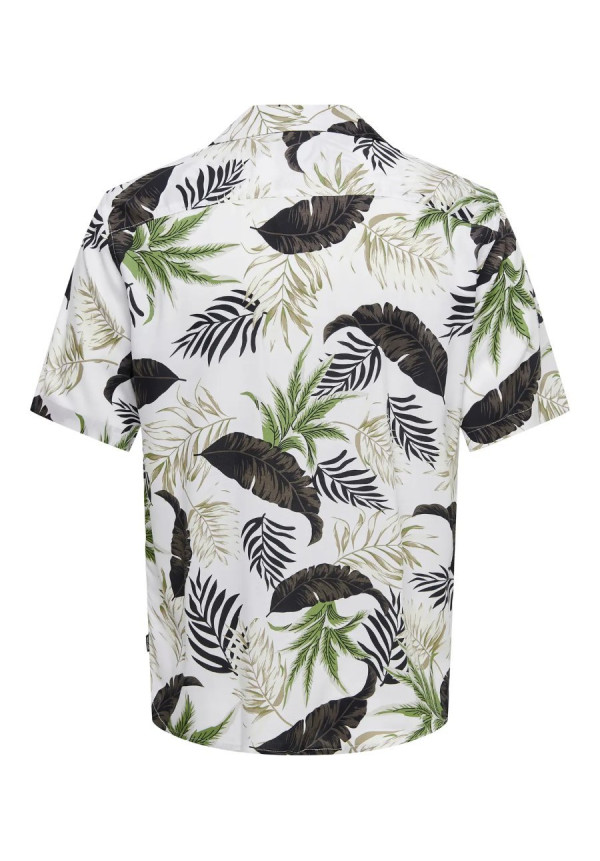 ONSWAYNE LIFE AOP SS VISCOSE SHIRT NOOS