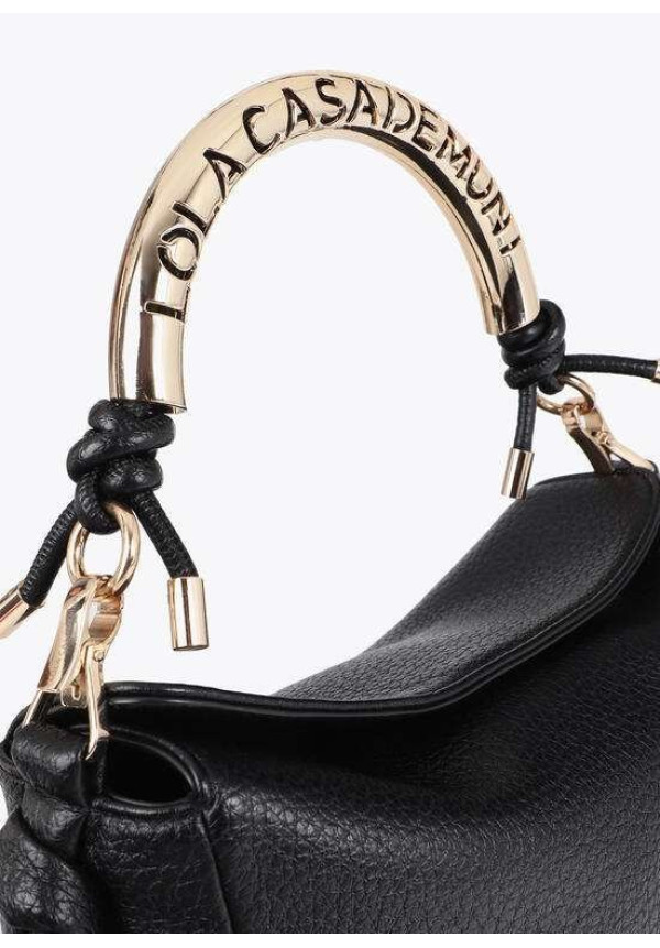 Bolso bandolera asa metálica troquelada