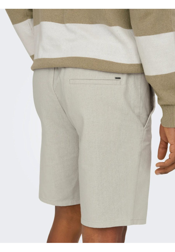 ONSLINUS 0007 COT LIN SHORTS NOOS