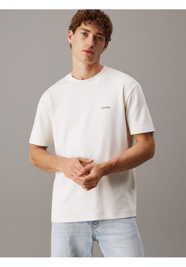 Camiseta con Etiqueta Marca Calvin Klein
