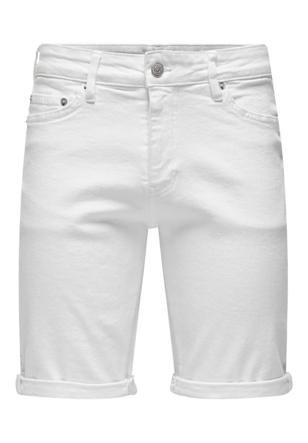 ONSPLY WHITE 9297 AZG DNM SHORTS NOOS
