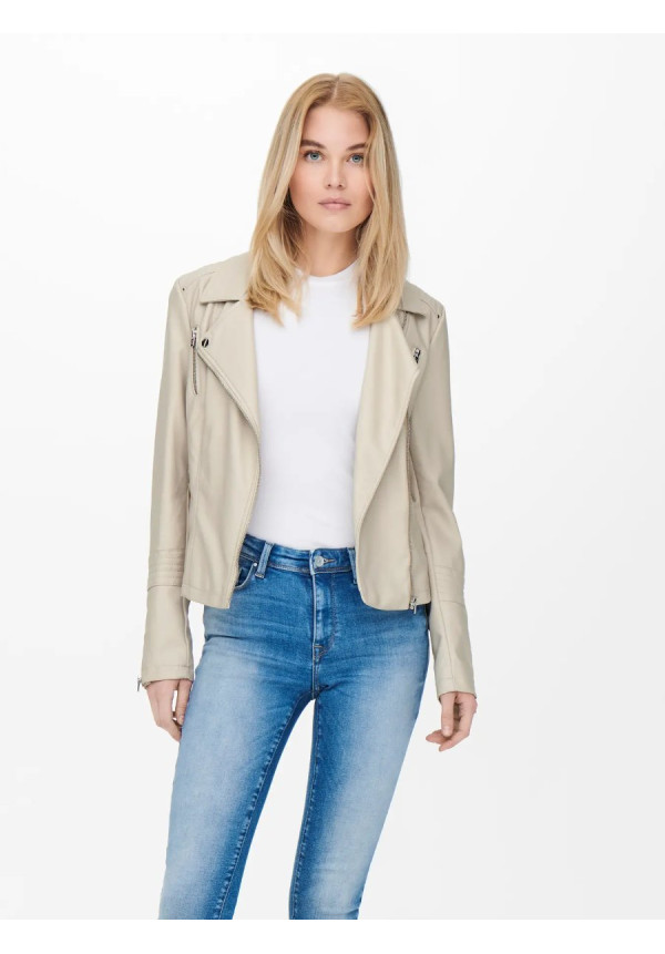 ONLGEMMA FAUX LEATHER BIKER OTW NOOS