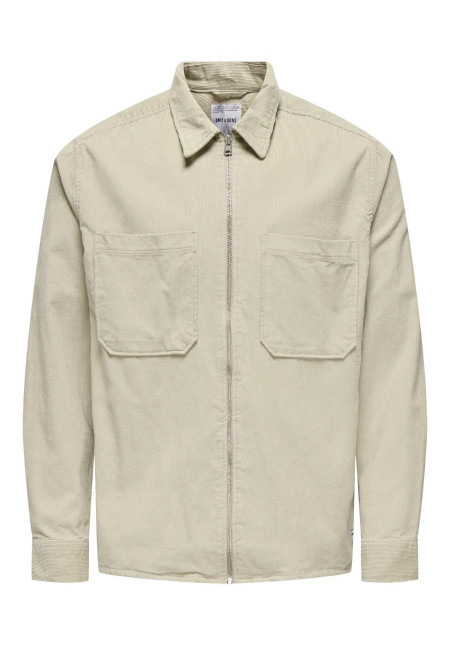 ONSALP 14W RLX 2PKT WASHD CORD ZIP NOOS