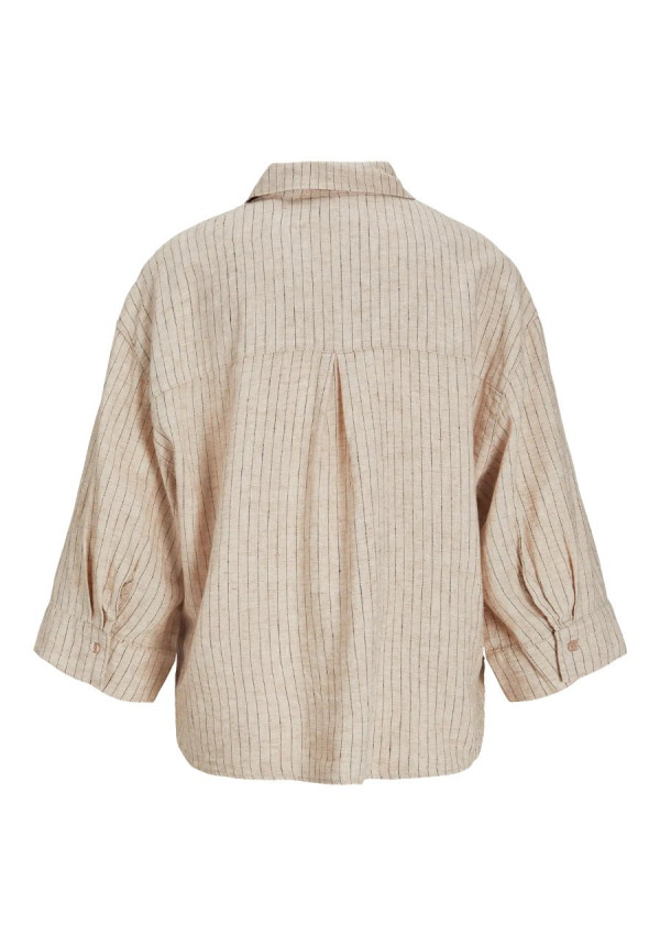 JXBREEZE SUMMER 3/4 SHIRT WVN LN