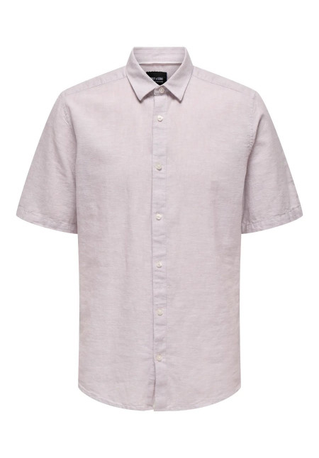 ONSCAIDEN SS SOLID LINEN SHIRT NOOS