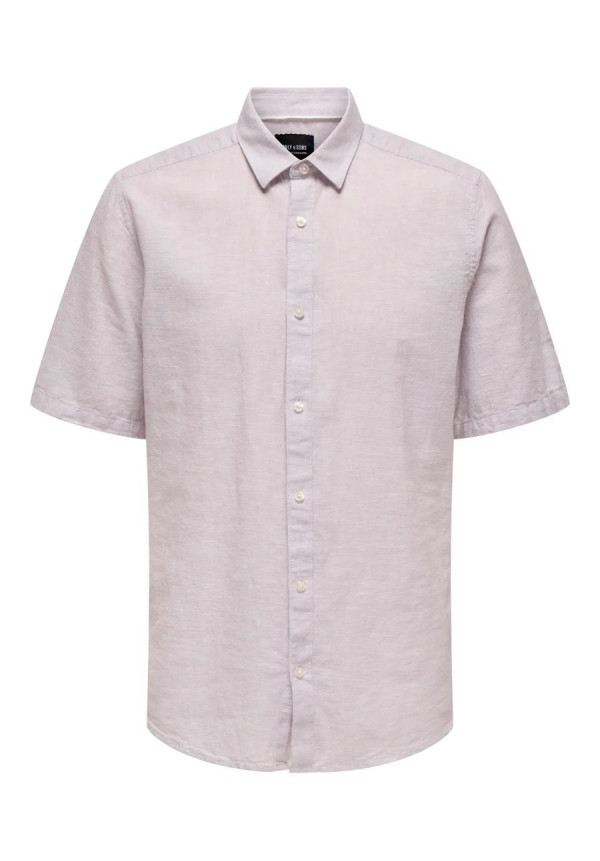 ONSCAIDEN SS SOLID LINEN SHIRT NOOS