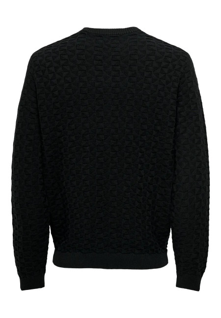 ONSKALLE REG 12 STRUC CREW KNIT NOOS