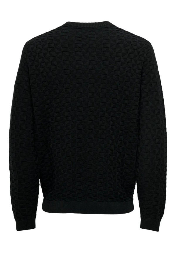 ONSKALLE REG 12 STRUC CREW KNIT NOOS